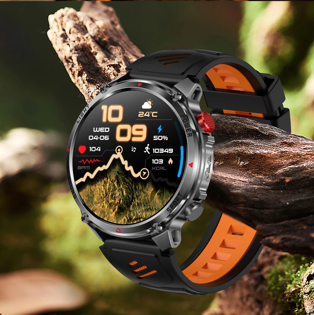 New T-Rex3 Ultra 1100mAh Battery Smart Watch GPS Track Compass IP69K Waterproof Sports tracker Outdoors Military Smartwatches