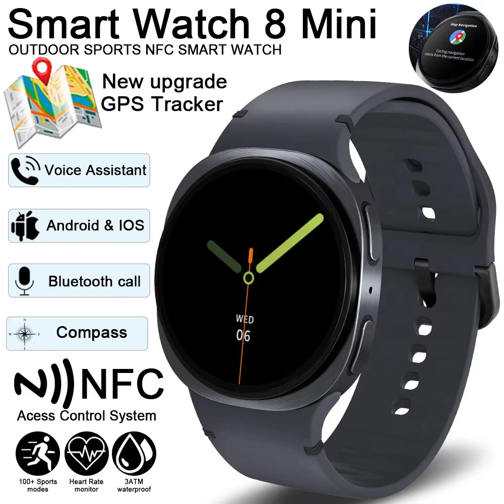 2026 New Galaxywatch Ultra 8 Ladies SmartWatch Compass IP68 waterproof BT Call GPS map navigation Men SmartWatch For Android IOS