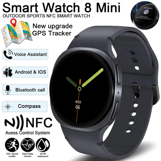 2026 New Galaxywatch Ultra 8 Ladies SmartWatch Compass IP68 waterproof BT Call GPS map navigation Men SmartWatch For Android IOS