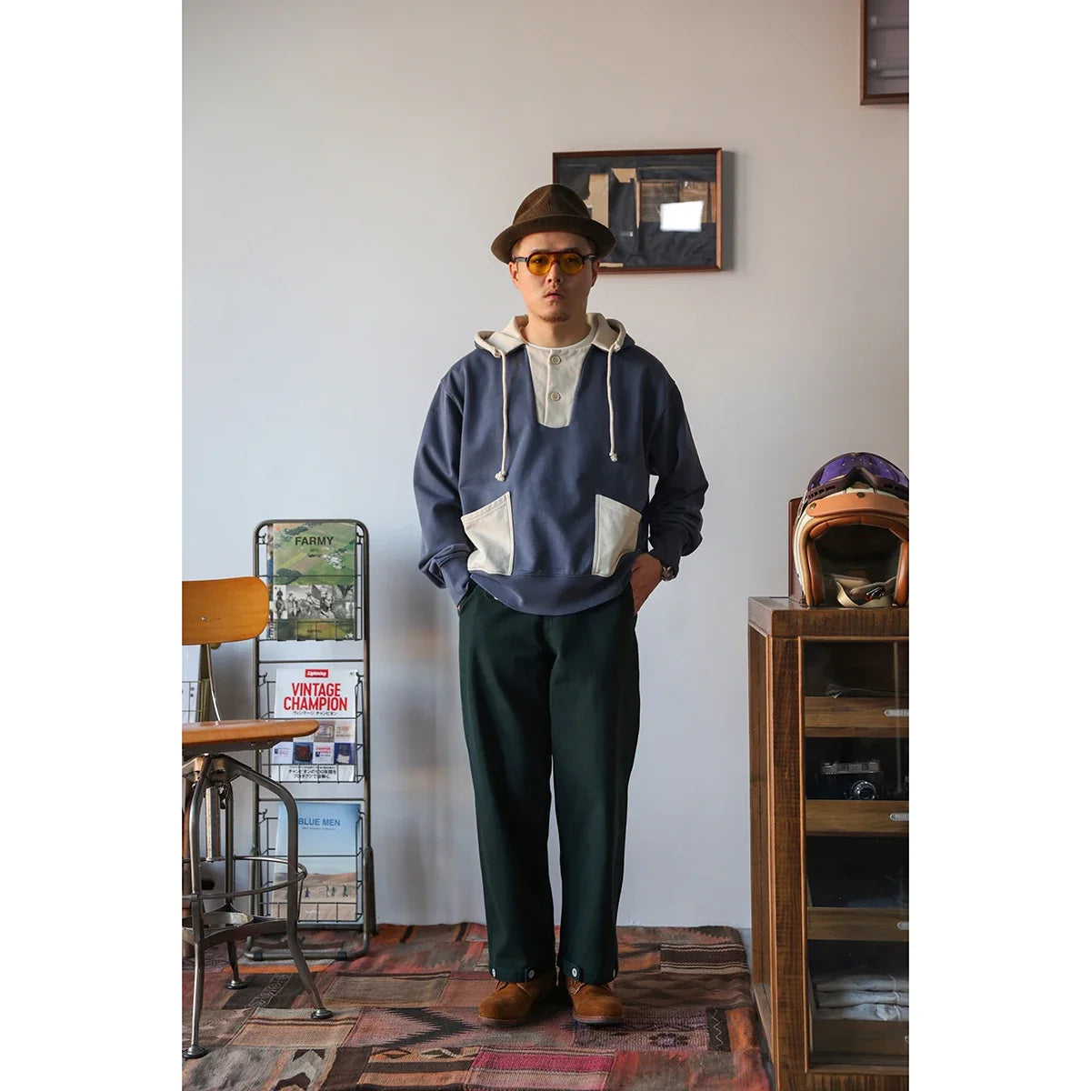 Second Order Army M40 Cargo Pants German Style Vintage Inspired Chino Trousers