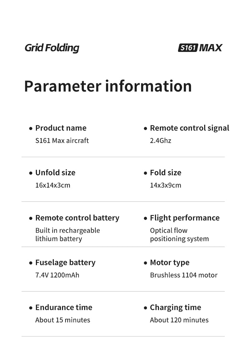 2025 NEW S161 MAX MIni Drone Cam 4K HD Professinal Dual Camera 4.5-inch screen UAV With screen brushless motor Quadcopter Drones