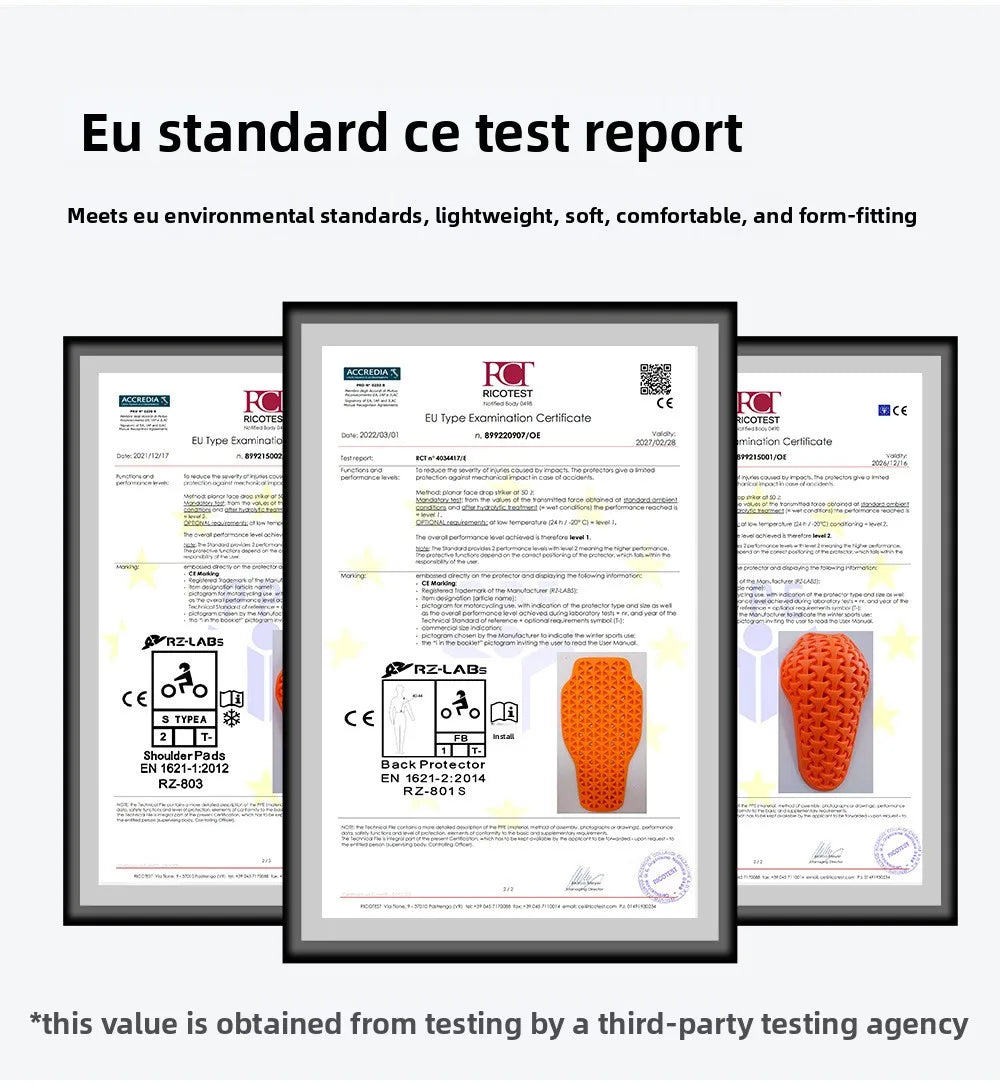 WOSAWE Woman Motorcycle Winter Jacket Thermal Windproof Clothing Body Riding Safety Coat Built-in Protective Pads and Warm
