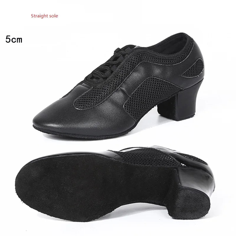 Latin Dance Shoes Adult Men Women Skin Tone Patent Leather Professional Soft Teacher Shoes Square Dance Shoes Ballroom Big Size