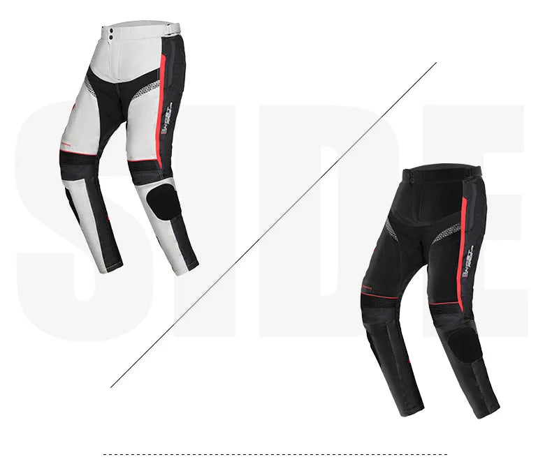 Wear-Resistant Motorcycle Pants Anti-Fall Motorcycle Protection Equipment Waterproof Motocross Pant Reflective Biker Pants M-5XL