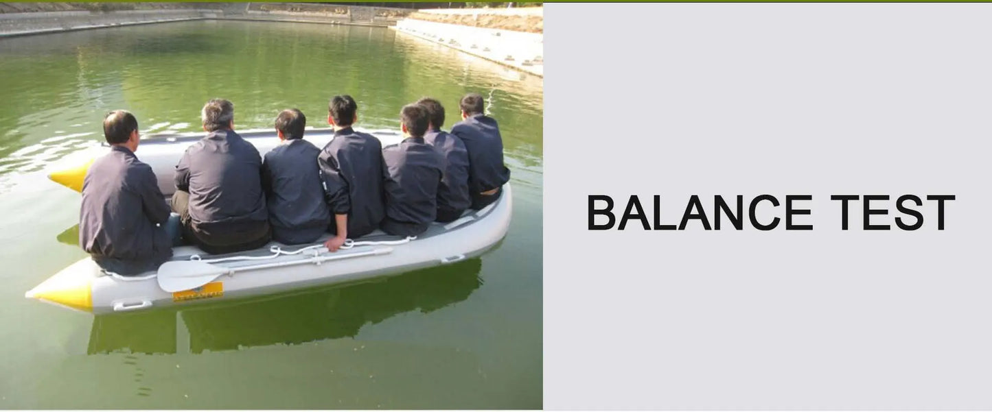 3 Years Warranty Aluminum Floor Pvc Folding Boat Fishing Inflatable Boat