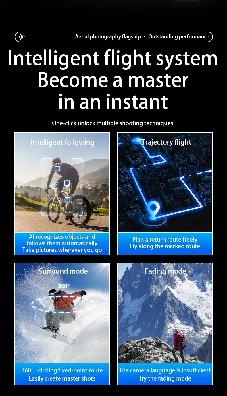 New L600 Pro Max Professional Drone With 8K Camera 3-Axis Gimbal WIFI 360° Obstacle Avoidance Large Screen FPV Brushless RC Dron