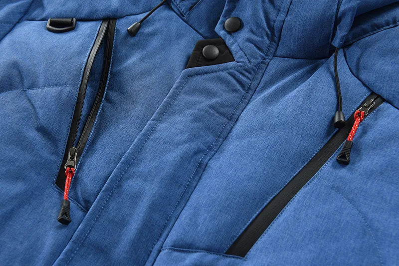 Winter Ski Suit Men Snow Parkas Warm Windproof Outdoor Sports Skiing Down Jackets and Pants Male Snowboard Wear Overalls