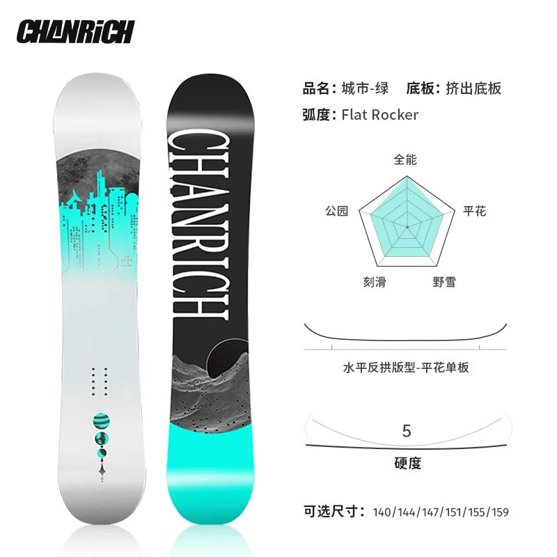 Adult Snowboard All-rounder Beginner's Professional Snowequipment Akcesoria Do Nart Tabla Esquiar Ski Snowboard Set