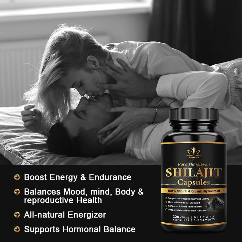 NAD+Resveratrol-Supports Cellular Energy, Brain, Healthy Aging,Shilajit for High Dosage&Potency for Energy, Strength & Immunity