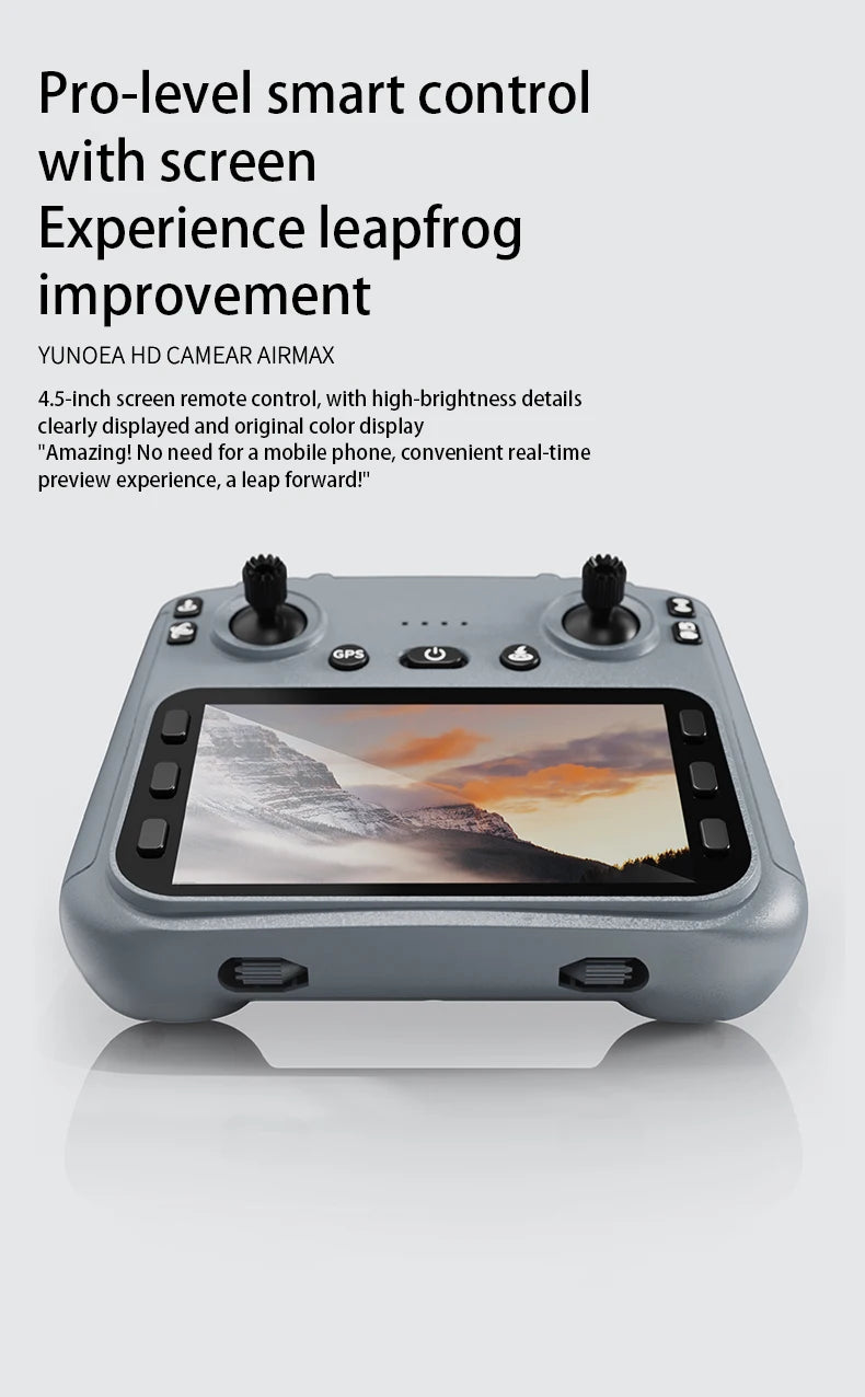 2026 New Mini Thin Drone GPS Airmax Neo Factory Professional Smart Follow RTH 8K HD Night Vision Camera Remote Control Aircraft