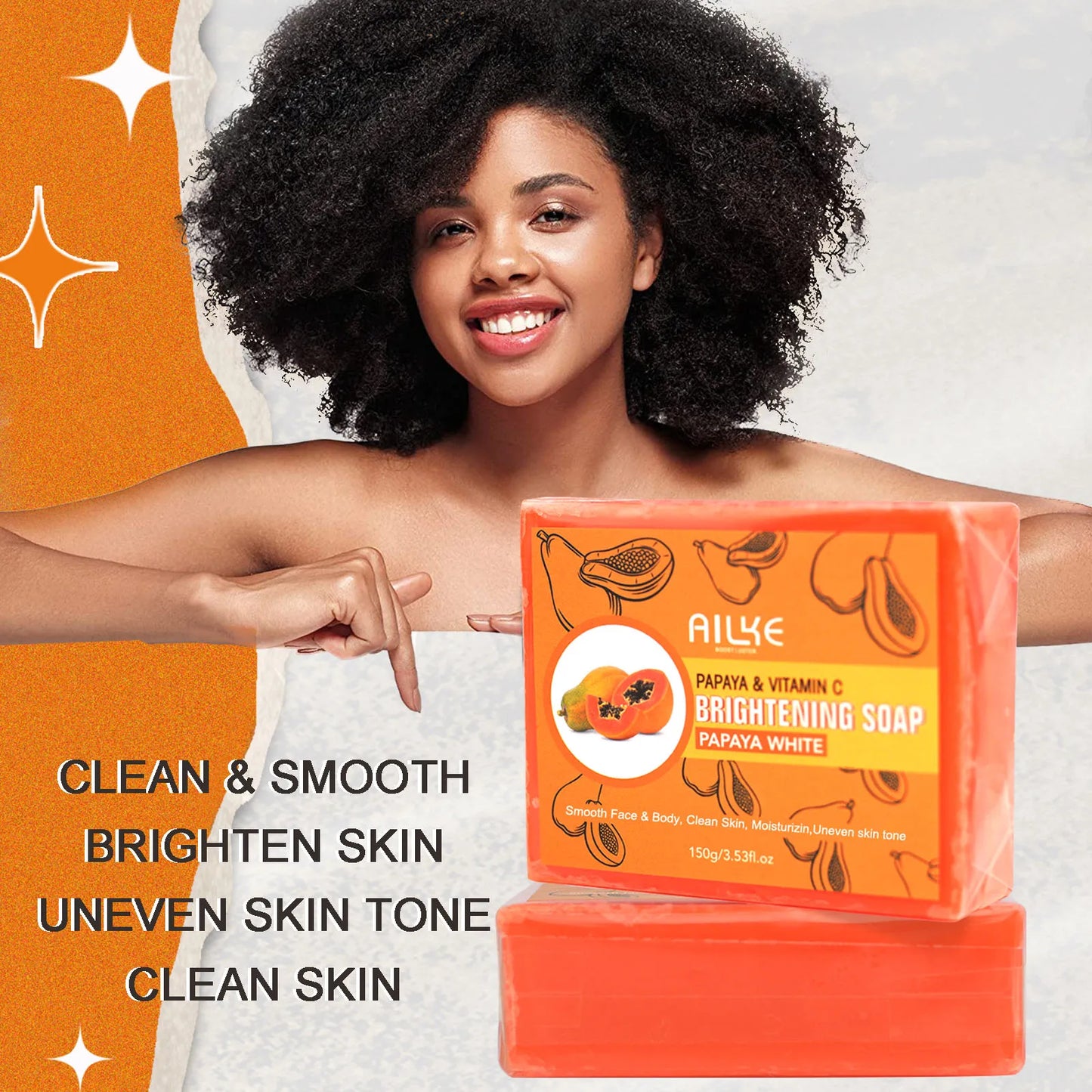 AILKE Collagen Whitening Set For All Skin Types, Lightening, Reduce Dark Spots, Freckles, Hyperpigmentation, Even Skin Tone