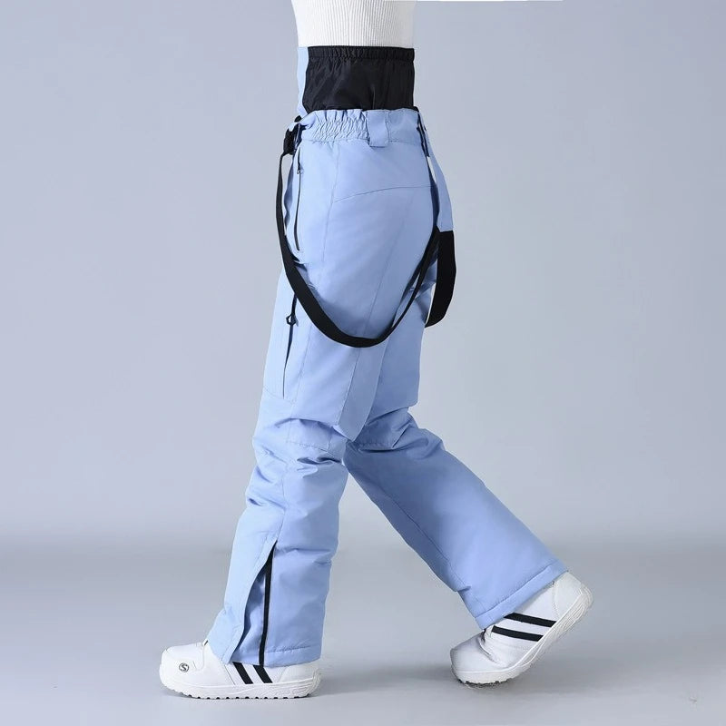 Windproof Outdoor Sport Trousers for Men and Women, Alpine Overalls, Waterproof Ski Pants, Warm Overalls, Big Ski Pants, Mountai