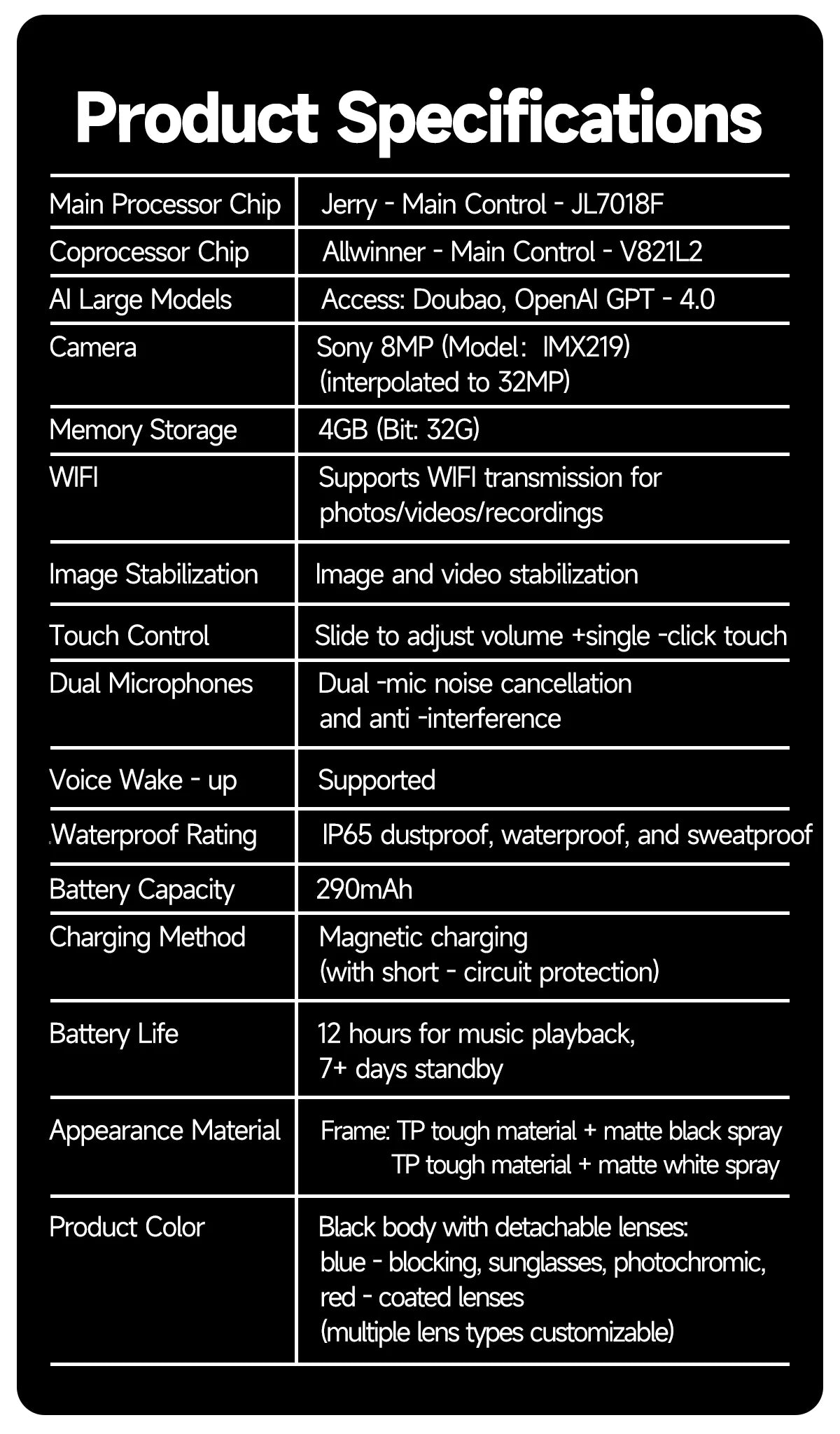 Tavyu Smart Glasses HD 8K Photochromic Lens Bluetooth Call WIFI Transmission Music Translate Video Recording Camera Glasses Men