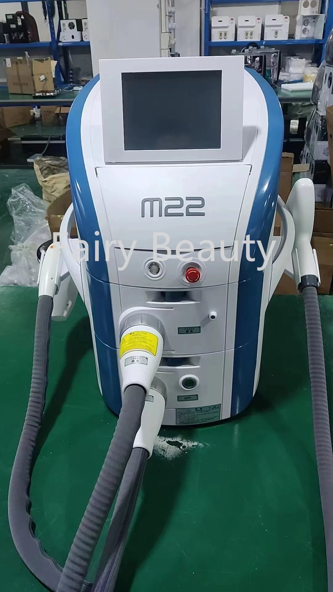 2 In 1 M22 IPL OPT Hair Removal Machine M22 IPL E-light Photon Facial Whiting Skin Rejuvenation Nd Yag Tattoo Removal Machine
