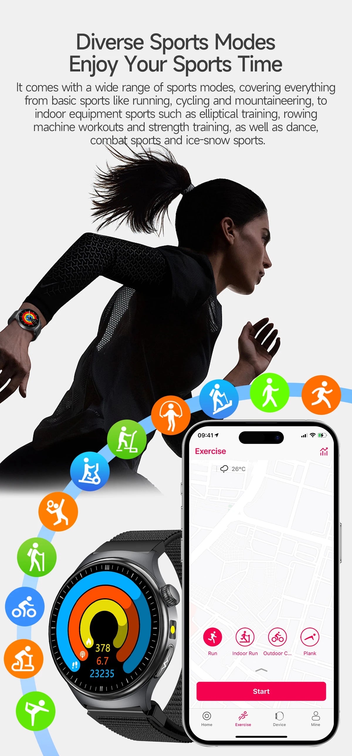 Nursing Grade Health Smartwatches For Men Women Precision Detection Heart Rate Blood Fats Uric Acid Blood Pressure ECG Smart Wat