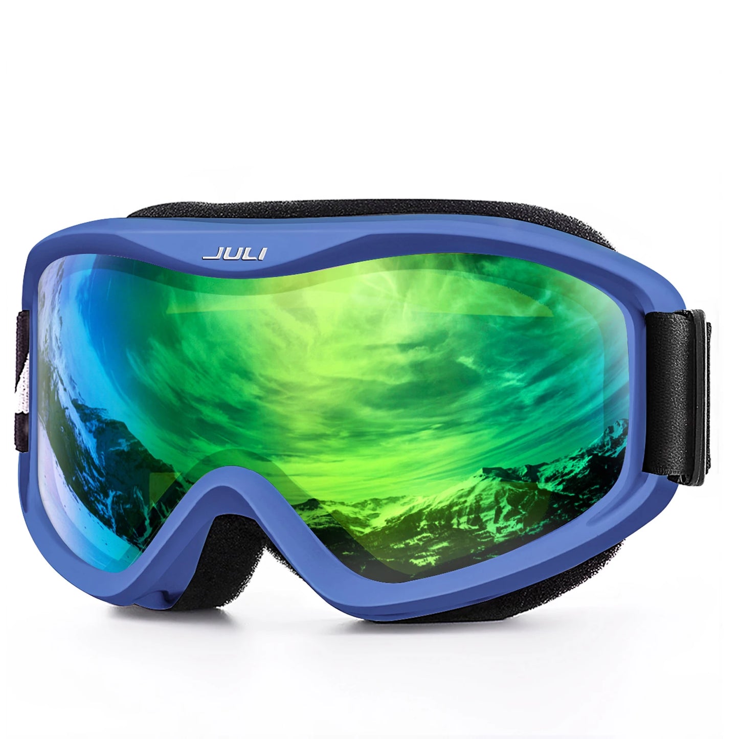 MAXJULI Brand Professional Ski Goggles Double Layers Lens Anti-fog UV400 Ski Glasses Skiing Men Women Snow Goggles