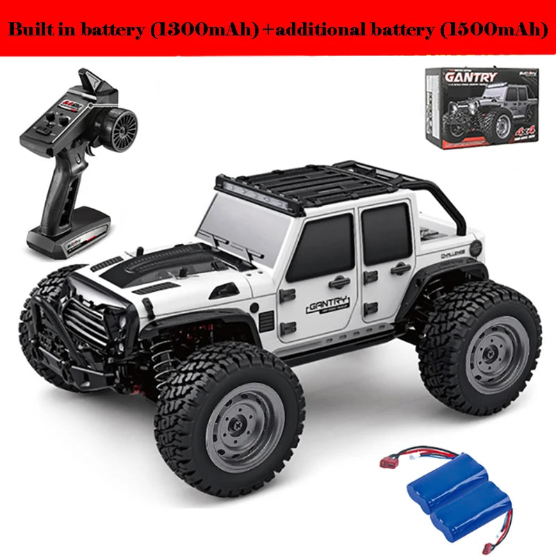 4WD 1:16 80KM/H Super Brushless 50KM/H Brushed RC Car 4x4 Off Road Remote Control High Speed Drift Racing Truck Toy Kids Adults