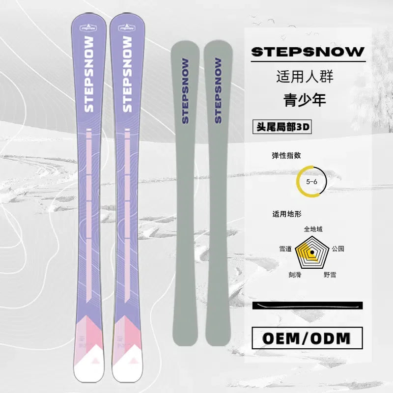 More Sizes Optional Novice Skiing Work New Snowboard Men's and Women's Entry-Level Outdoor Skiing Double Board All-around Board