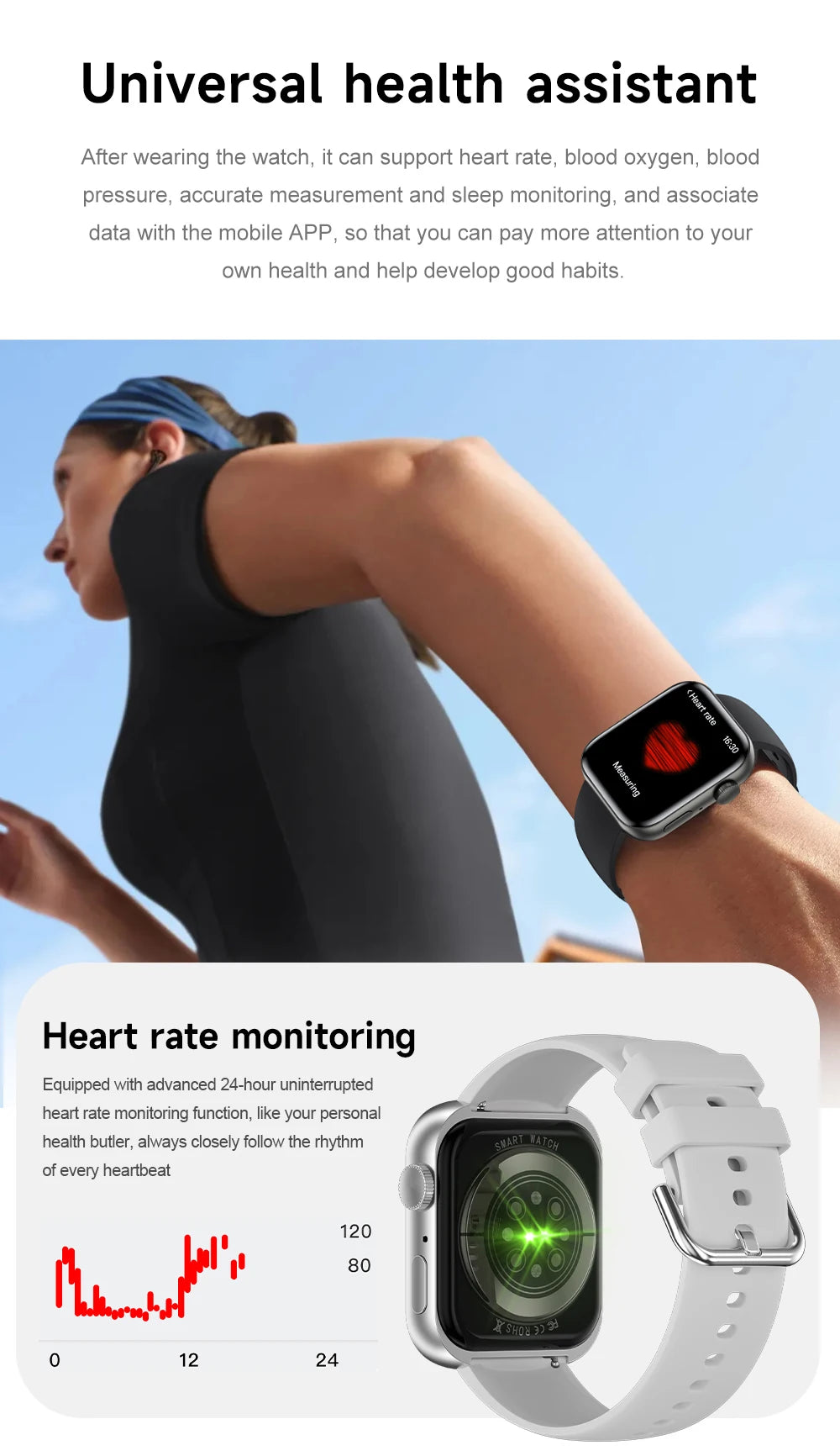 2026 New For iOS Watch Series 11 Smart Watch Ultra HD AMOLED GPS NFC Heart Rate IP68 Waterproof Sport Fitness Call Smartbracelet