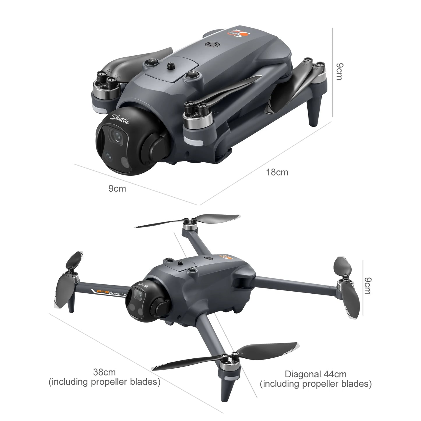 2026 YL059 GPS Drone Gimbal 8k HD Camera 5G WIFI Large Screen Remote  22min Flight Professional Foldable Brushless RC Quadcopter