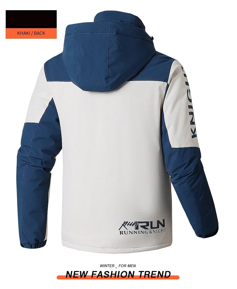 Winter Ski Suit Men Snow Parkas Super Warm Windproof Outdoor Sports Skiing Fleece Jackets and Pants Male Snowboard Wear Overalls