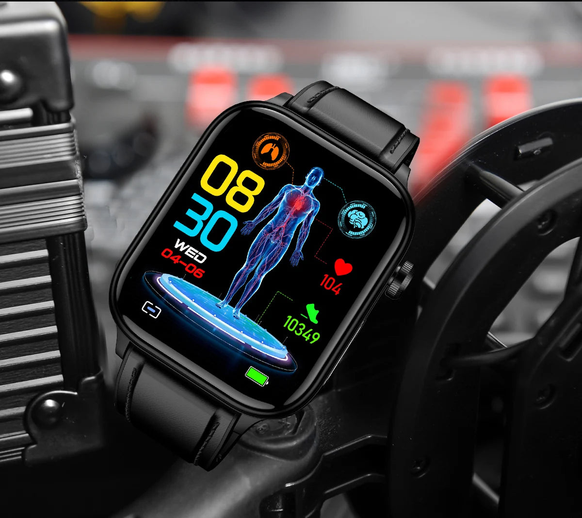 2025 New For XIAOM1 ECG+PPG Blood Fat Uric Acid Health Smartwatch Men Women Heart Rate Blood Pressure Bluetooth Call Smart Watch