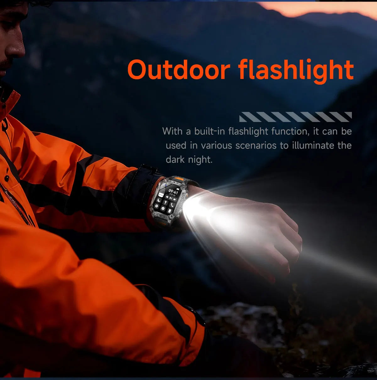 2026 HOT New 1400mAh Large Battery Smart Watch Military Quality 10ATM Waterproof Tactics 100+Sport Bluetooth call SmartWatch Men