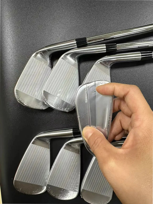 2024 New Brand Silver Left Golf Irons Set P 790 456789p with Shaft and Grip P790 Golf Club Iron set Head Cover Free Shipping