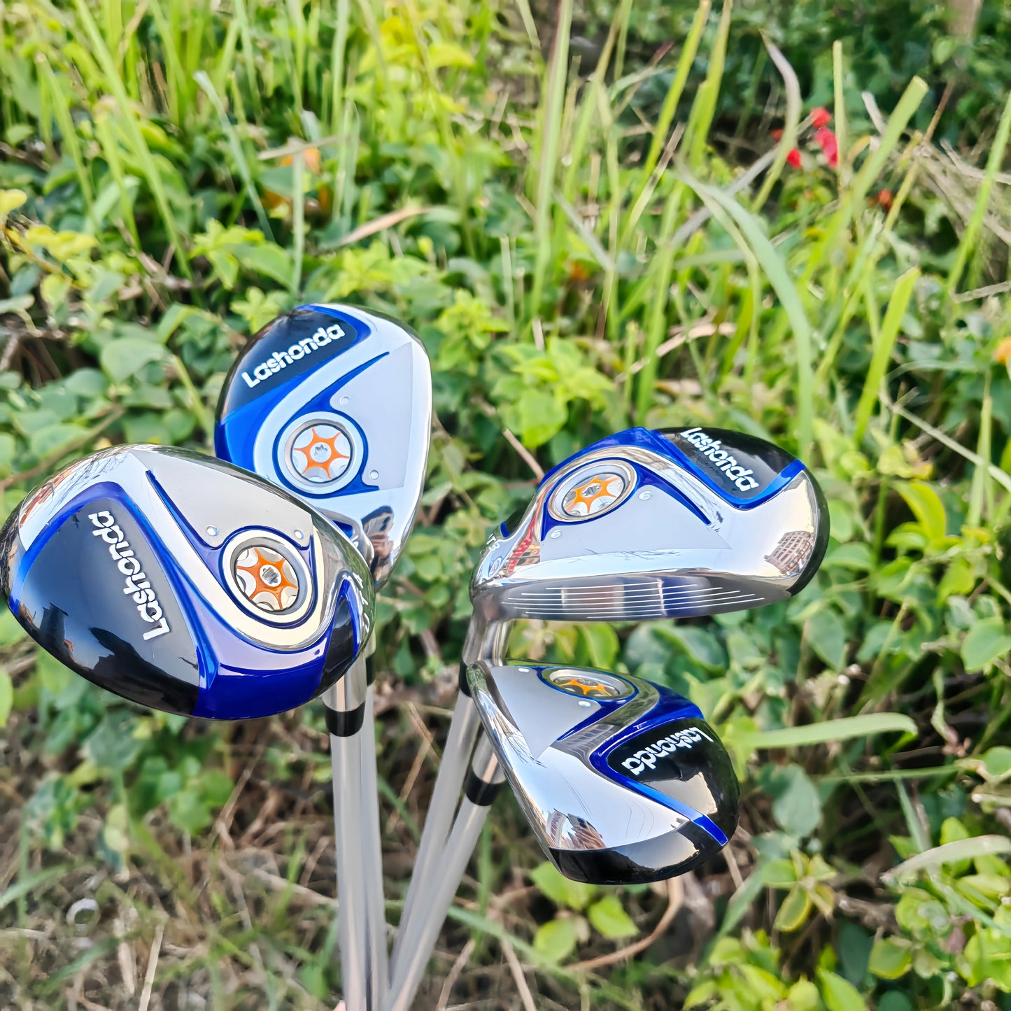 Golf Club Lashonda Hybrid/Utility Wood   SR Flex Carbon Shaft, Stainless Steel Head   Low and Deep Center of Gravity, High Forgi