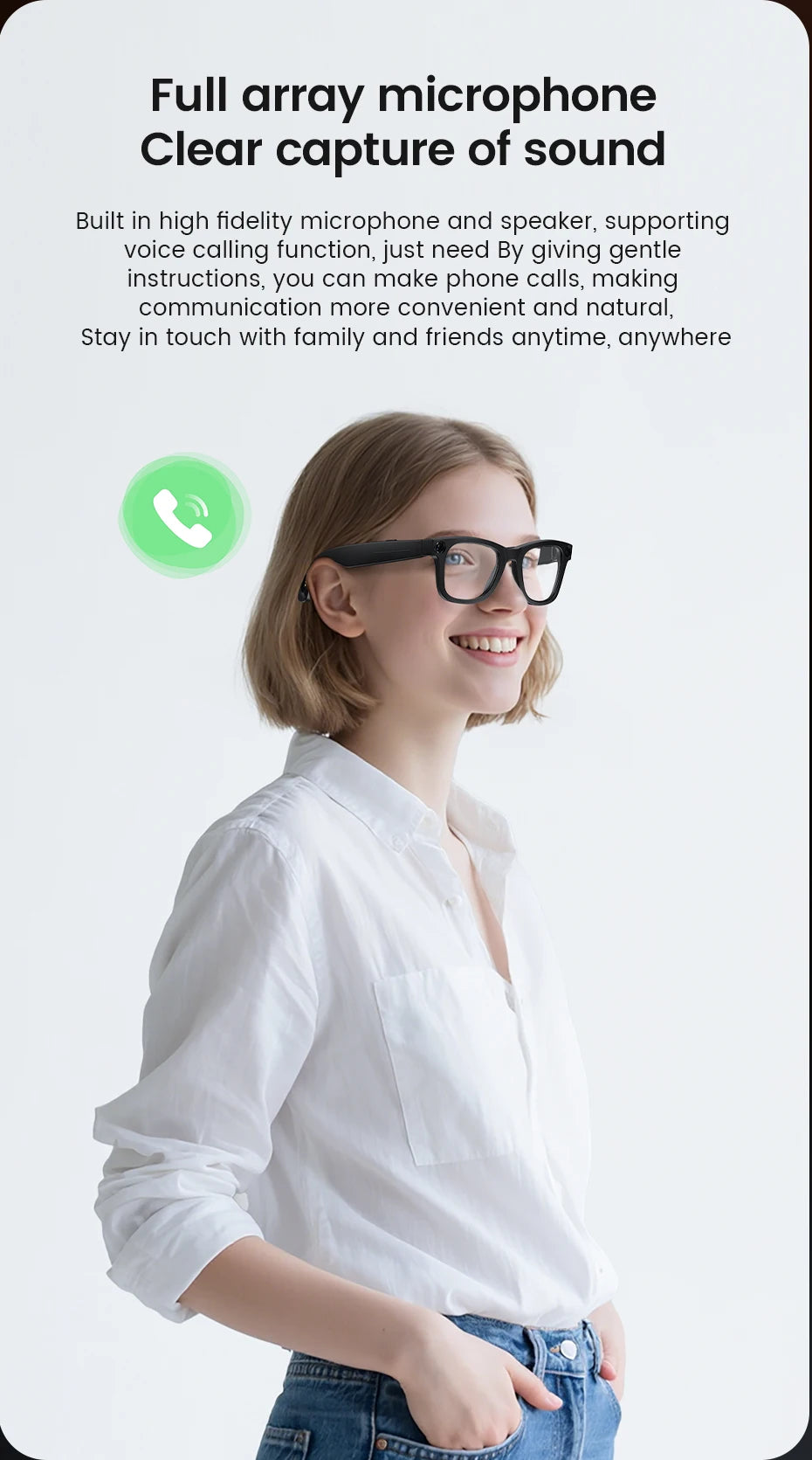 New Smart Glasses HD 8K Electrochromic Lens Bluetooth Call Music AI Voice Translate Video Recording Camera Sunglasses Men Women