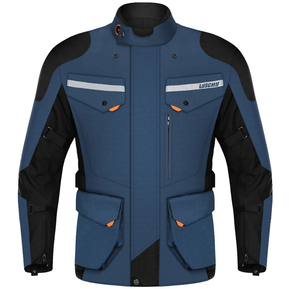 Motorcycle Jacket Motocross Jacket Pants Suit Waterproof Moto Jacket Racing Motorbike Jacket Riding Protection Men Women