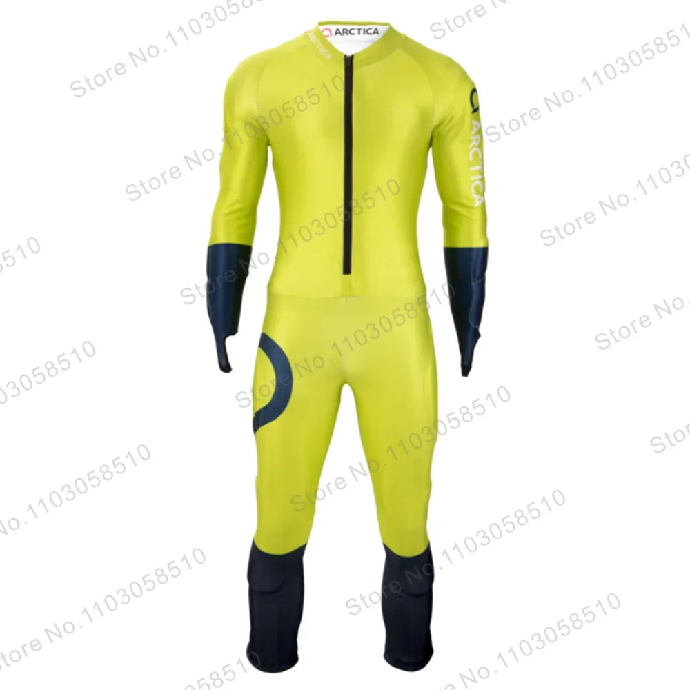 PERFORMANCE SKI RACE SUIT Winter Flange Jumpsuits MEN One Piece Ski Suits Snowboard Jumpsuit Sport Non-Padded