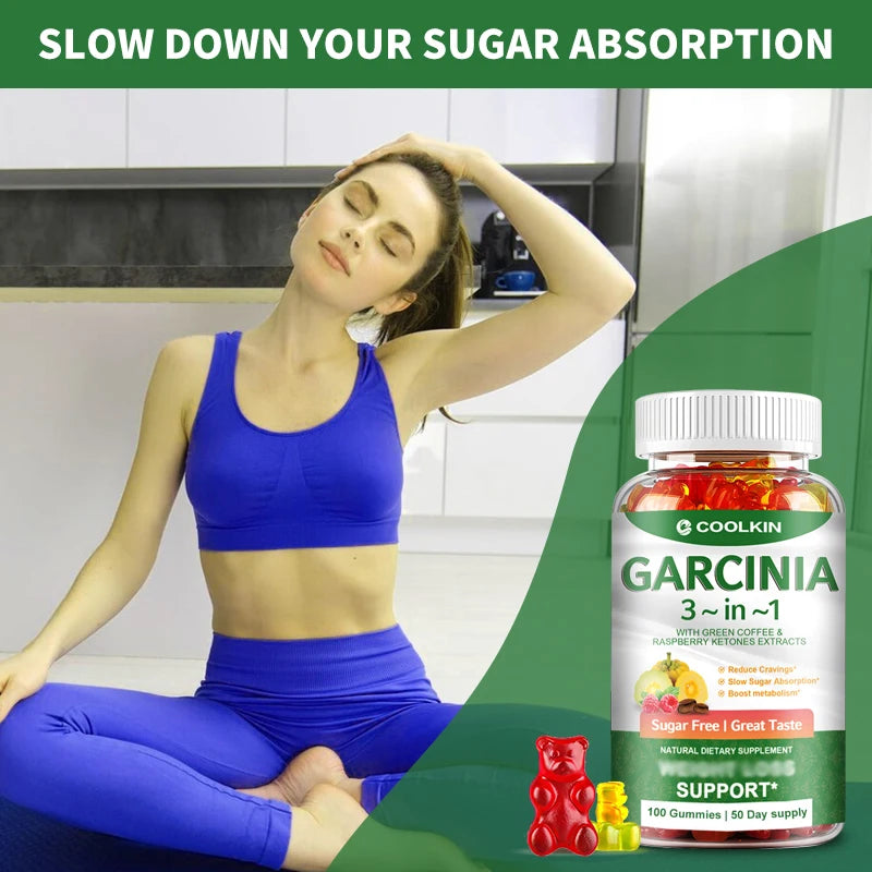 Pure Garcinia Cambogia 100% Natural HCA Extract, Boosts Metabolism and Digestion