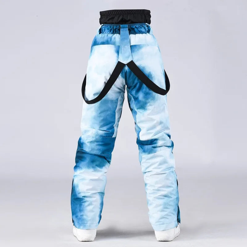 Windproof Outdoor Sport Trousers for Men and Women, Alpine Overalls, Waterproof Ski Pants, Warm Overalls, Big Ski Pants, Mountai