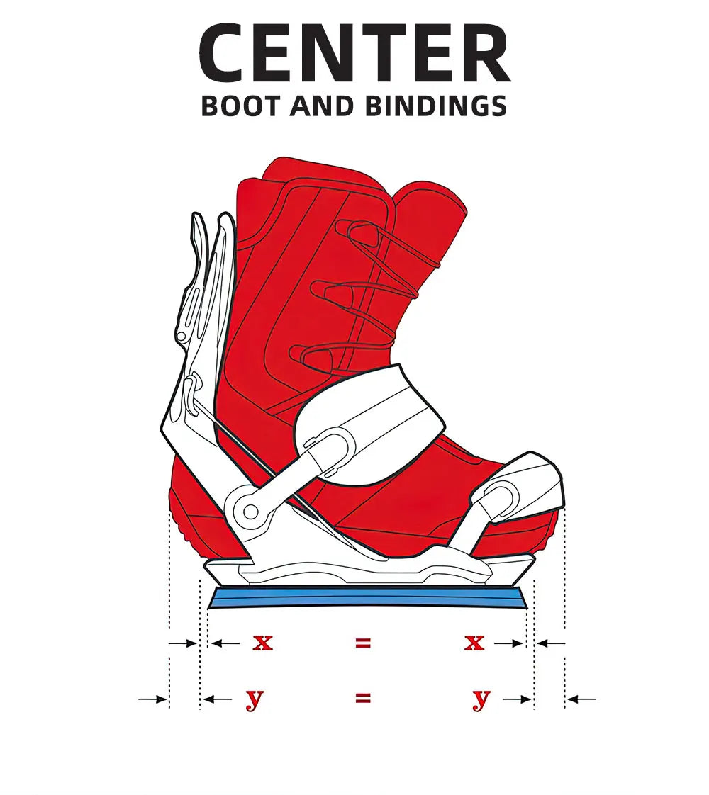 XCMAN All-Mountain Snowboard Bindings Unisex