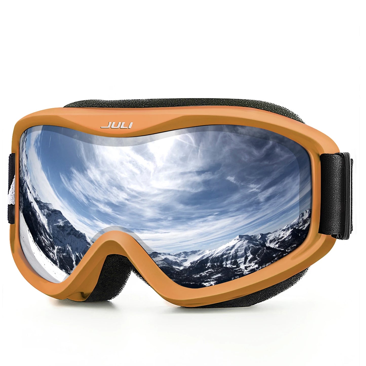 MAXJULI Brand Professional Ski Goggles Double Layers Lens Anti-fog UV400 Ski Glasses Skiing Men Women Snow Goggles