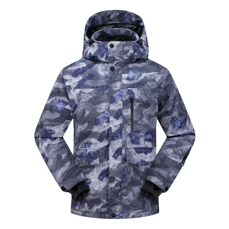 High Quality Men's Winter Waterproof Snowboard Jacket Pants Set Male Breathable Windbreak for Adults Ski Suits
