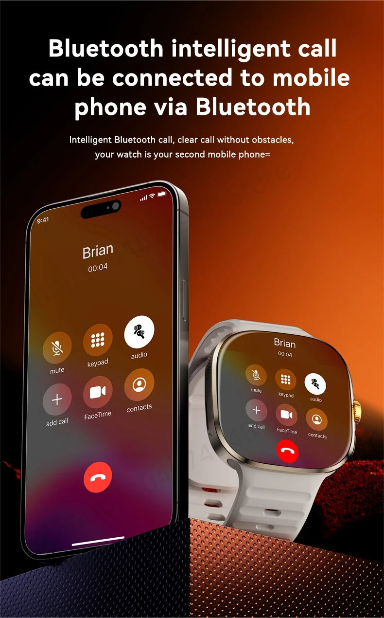 M99 Smart Watch Android 10.0 Smartwatch With Sim Card Rotary Camera GPS WIFI Compass 512GB Storage 2.4inch larger Amoled Screen