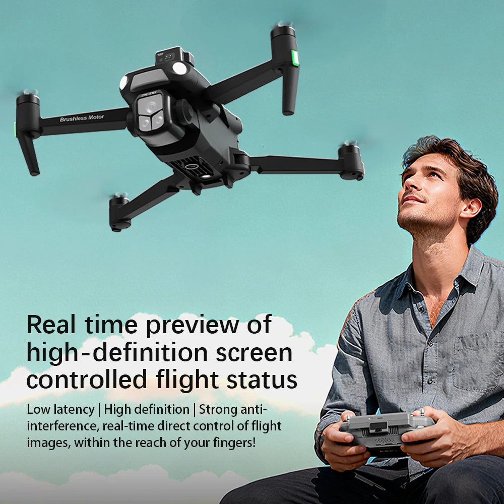 For Xiaomi A1R 3S GPS Drone 360°Laser obstacle avoidance 8K Professional HD Camera UAV WIFI Brushless Foldable Quadcopter Dron