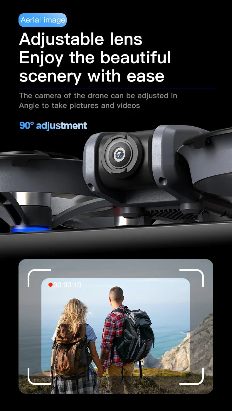 X226 Screen VR Control Drone 4K Professional Camera HD Aerial Photography Dual-Camera Omnidirectional Obstacle Avoidance Drone