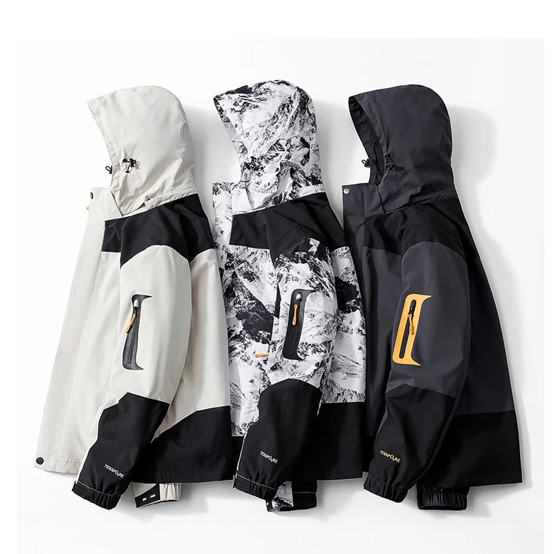 Women Ski Jacket+Pants Winter Warm Windproof Ski Suit Female Snowboard Snow Coat Trousers Outdoor Sports Camping Brand Ovearalls