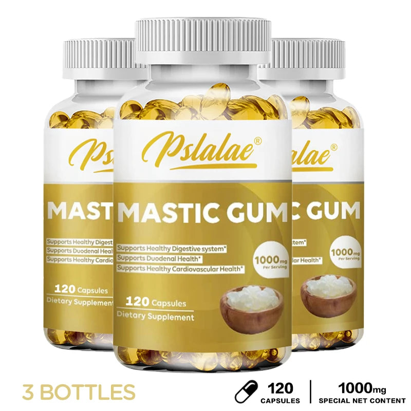 Mastic Gum Supplement - Improves Digestion, Gut and Cardiovascular Health