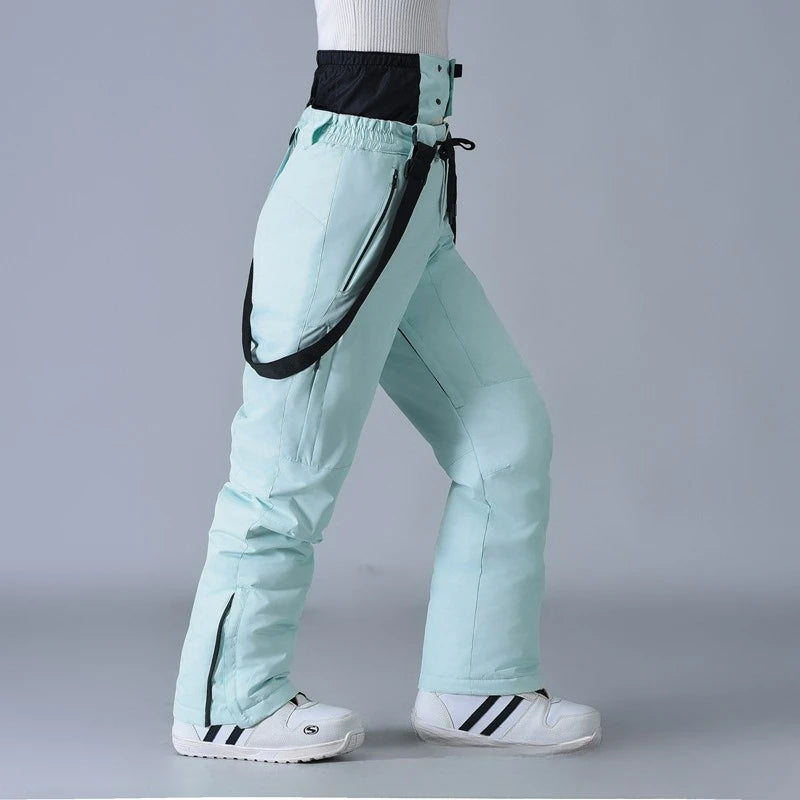 Windproof Outdoor Sport Trousers for Men and Women, Alpine Overalls, Waterproof Ski Pants, Warm Overalls, Big Ski Pants, Mountai