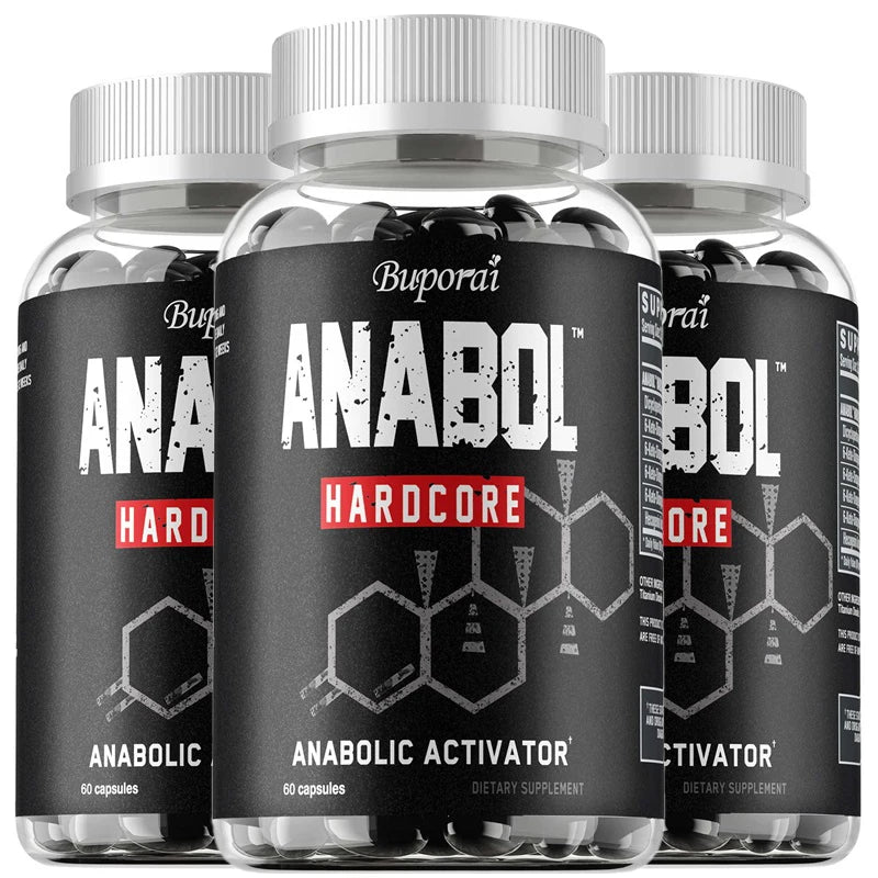 Anabol Supplement - Enhances Energy Endurance, Contributes To Muscle Growth, Strength Improvement, Cognitive Health, Memory