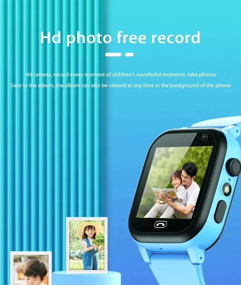 OPPO 5G Smart Watch Kids GPS WIFI Video Call SOS APP Download Child Smartwatch Camera Monitor Tracker Location Phone Watch