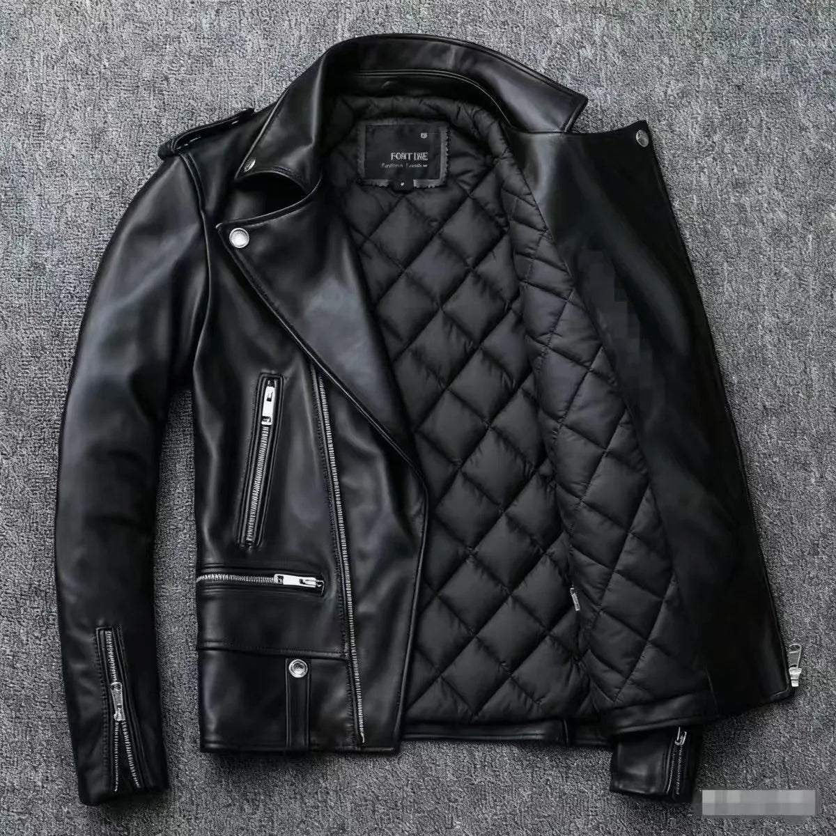 Men's PU Motorcycle Leather Jacket Thickened Autumn New Style Casual Versatile Slim Fit Large Size Men's Leather Jacket