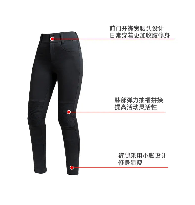 Women Motorcycle Jacket Four Seasons Breathable Lightweight Mesh Cycling Moto Jacket Protector Motocross Suit CE Protective