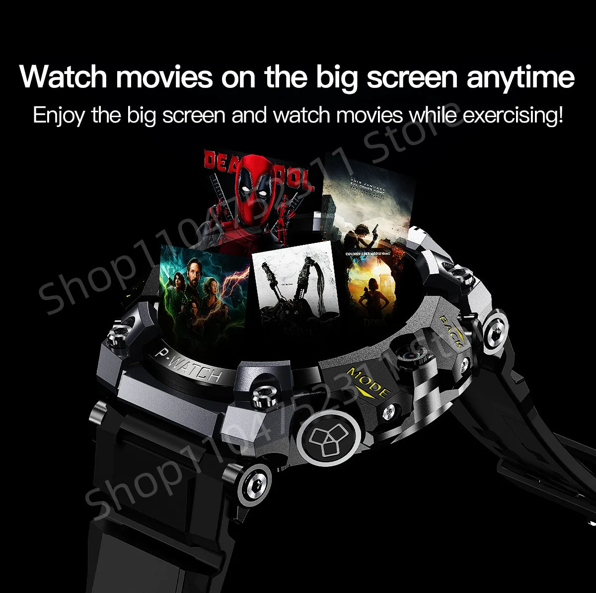 P-Watch 5g Full Netcom Smartwatch 1.508 inch Amoled HD Screen inset 4g/5g Sim Card GPS WIFI IP68 Waterproof Swimming Smart Watch