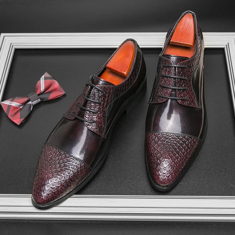 Dress Shoes Man Classic Casual Business Leather Shoes Men Formal Wedding Office Leather Shoes For Men Social Shoe Male
