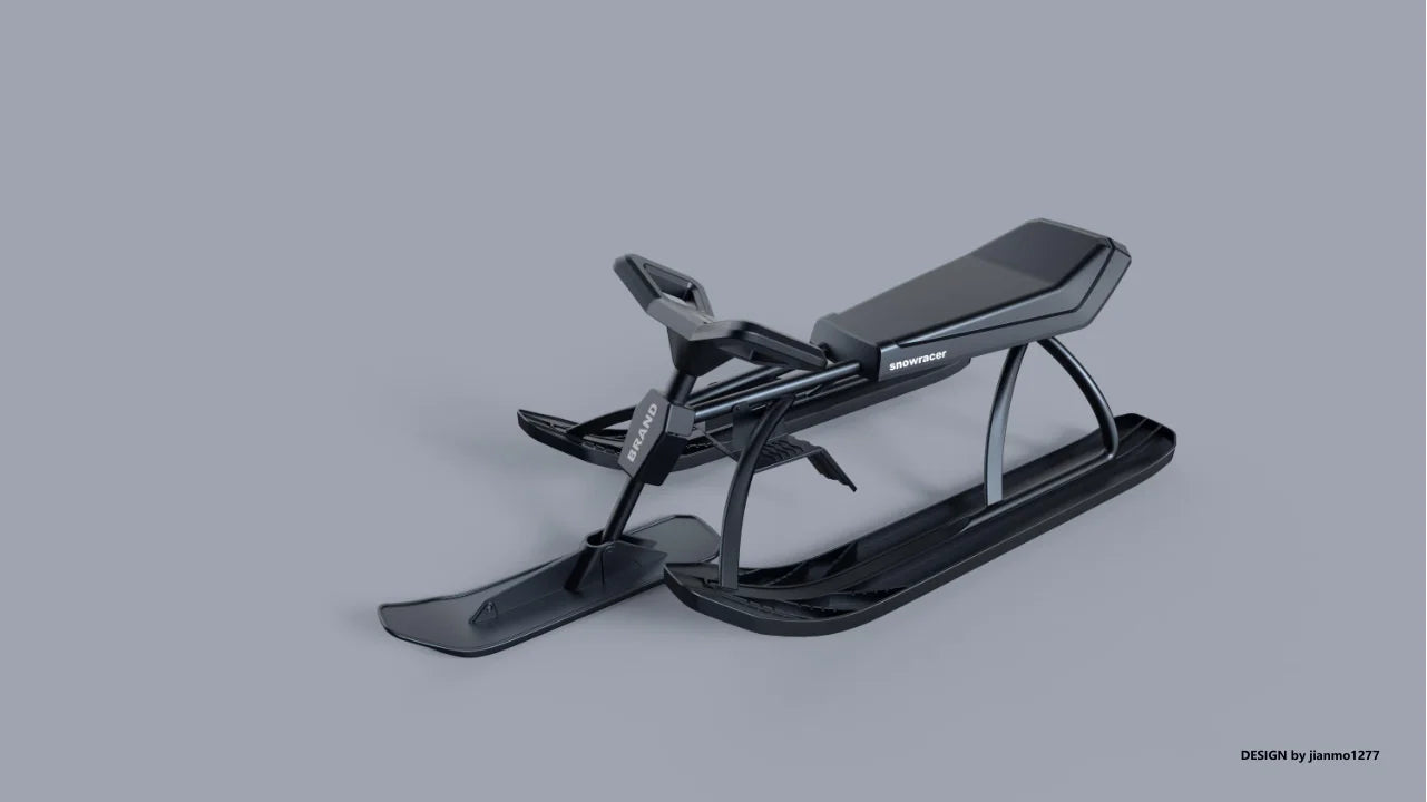 120kg Load Capacity Ski Car Snowboard Snowmobile Motorcycle Children Adult Sled Snowfield Power Assist Free Skating Snowmobile